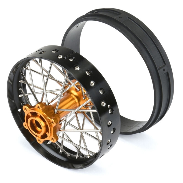 PRO283700T3 Promoto-MX Heckfelge ALU/V2 black/gold